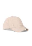 Beige baseball cap with logo CZALT-0013-1A(W26)