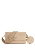 Small beige women's handbag TOREC-1171-1B(W26)
