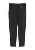 Black women's tailored pants SPODT-0090-99(W26)