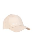 Beige baseball cap with logo CZALT-0008-80(W23)