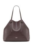 Large brown shopper bag TOREC-0995A-89(Z25)