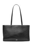 Black leather women's laptop bag TORES-1343-99(Z26)