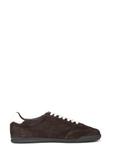 Dark brown leather sports shoes BUTYM-0534-1I(W26)