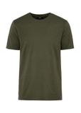 Men's cotton t-shirt in khaki color TSHMT-0120-55(W25)