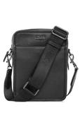 Black leather men's bag TORMS-0444-99(W25)