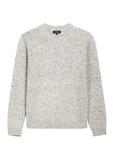 Light gray men's wool sweater SWEMT-0173-9B(Z26)