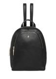 Black leather women's backpack TORES-1355-9I(Z26)
