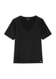 Black Women's Basic T-shirt TSHDT-0120-99(W25)
