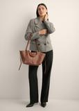 Light brown women's handbag TOREC-1231-1G(Z26)