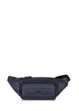 Men's navy blue leather zippered kidney TORMS-0280A-69(W24)