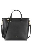 Black leather handbag for women TORES-0728B-99(W24)