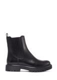 Women's black leather Chelsea boots BUTYD-1281-99(Z26)
