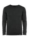 Cotton men's sweater in black SWEMT-0100-99(W25)