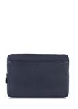 Men's navy blue leather briefcase TORMS-0286A-69(W24)