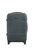 Medium suitcase on wheels WALAB-0077-8C-24(W26)