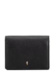 Black leather women's wallet PORES-0944G-99(Z25)