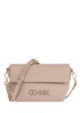 Light beige small women's handbag with logo TOREC-0916A-81(W25)