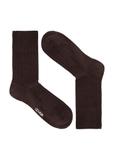 Long brown men's socks SKAMT-0178-89(Z23)