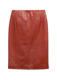 Ginger leather women's skirt SPCDS-0031-3D(Z26)