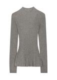 Light gray women's cashmere sweater SWEDT-0288-9B(Z26)