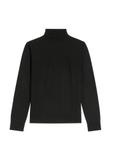 Men's wool turtleneck in black SWEMT-0198-99(Z26)