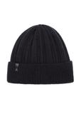 Men's navy blue winter cap CZAMT-0069-69(Z23)