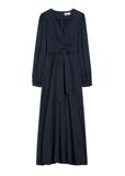 Navy blue midi dress SUKDT-0263-7E(W26)