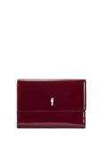 Burgundy medium women's wallet POREC-0419-49(Z25)