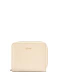 Cream medium women's wallet POREC-0412-0B(W26)
