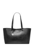 Black croco women's handbag TOREC-1258-9G(Z26)