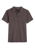 Men's brown polo shirt POLMT-0055A-1I(W26)