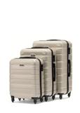 Set of suitcases on wheels 19''/24''/28'' WALAB-0067-80(W25)