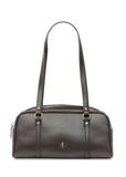 Dark brown shoulder bag TOREC-1233-1I(W26)