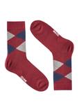 Men's long socks with pattern SKAMT-0197-49(Z25)