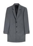 Men's gray wool coat PLAMT-0006-91(Z25)