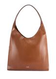Large cognac-colored women's handbag TOREC-1199-1F(W26)