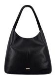 Black leather shopper bag TORES-1372-9I(Z26)