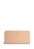 Beige leather women's wallet PORES-0800R-1B(W26)