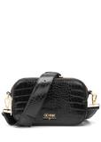 Black small croco women's handbag TOREC-1172-9G(W26)