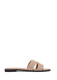Beige women's flip-flops BUTYD-0725D-1B(W26)