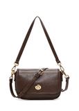 Small brown women's handbag TOREC-1249-1H(Z26)
