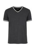 Grey Men's Chest T-Shirt TSHMT-0069-95(W24)