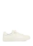 Cream leather women's sneakers BUTYD-1068-0B(W26)