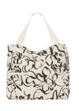 Women's cotton bag with flowers TOREN-0289-1P(W26)