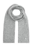 Gray woolen women's winter scarf SZADT-0202-91(Z25)