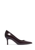 Women's brown leather pumps BUTYD-1031A-1H(Z26)