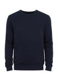 Navy blue men's basic sweater SWEMT-0114-69(Z24)