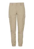 Beige men's cargo pants SPOMT-0091-24(Z23)