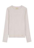 Light beige women's lonsleeve LSLDT-0028-80(Z25)