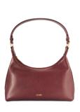 Burgundy women's handbag TOREC-1082-49(Z25)